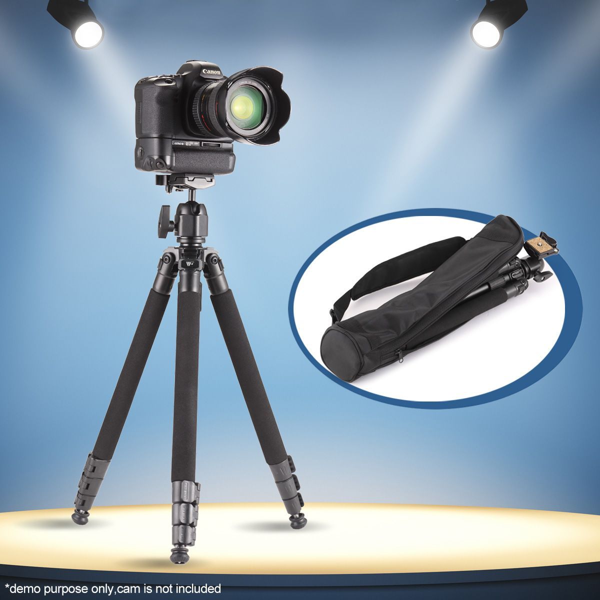 Professional Camera Tripod With Free Carry Bag
