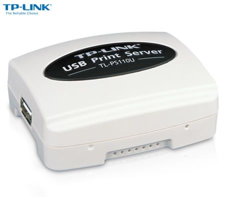 TP-Link TL-PS110U Single USB2.0 Port Fast Ethernet Print Server