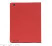iPad 4/3/2 Smart Cover with Folding Stand & Back Case - Red