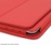 iPad 4/3/2 Smart Cover with Folding Stand & Back Case - Red