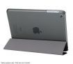 iPad Mini Smart Cover with Folding Stand & Clear Back Case - Black