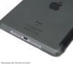 iPad Mini Smart Cover with Folding Stand & Clear Back Case - Black