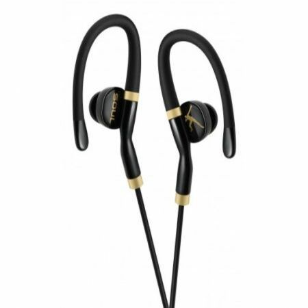 Soul Run Free Wired Headphones - Usain Bolt Limited Edition - Black