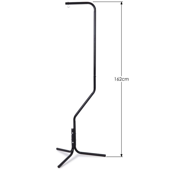 Bird Cage Hanger Stand Parrot Canary Indoor Outdoor Black Iron Tube Frame 162cm Crazy Sales
