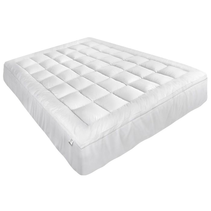Giselle King Mattress Topper Pillowtop 1000GSM Microfibre Filling