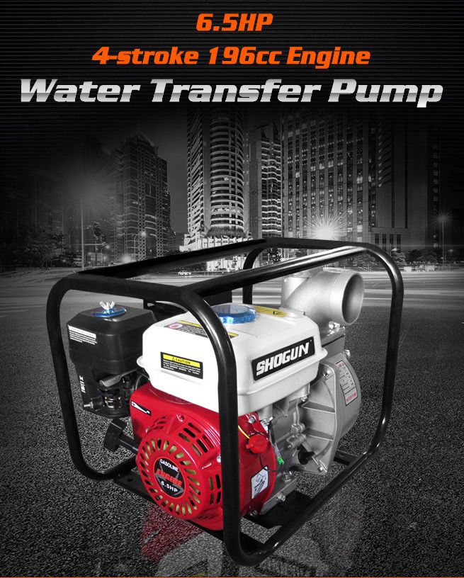 6.5HP Petrol Water Transfer Pump | Crazy Sales