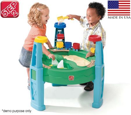 Step2 Sand & Water Transportation Station Childrens Play Table