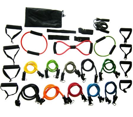 27 Piece Yoga Resistance Bands