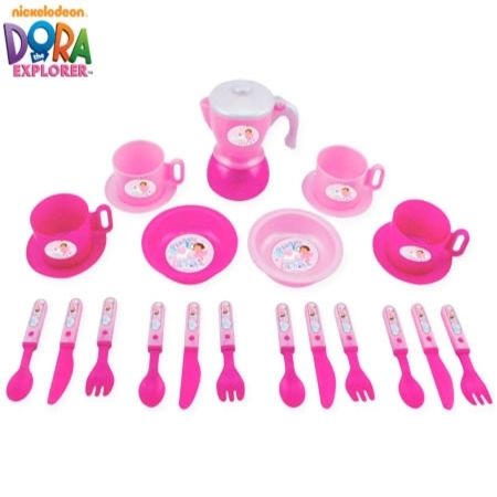 dora the explorer tea set