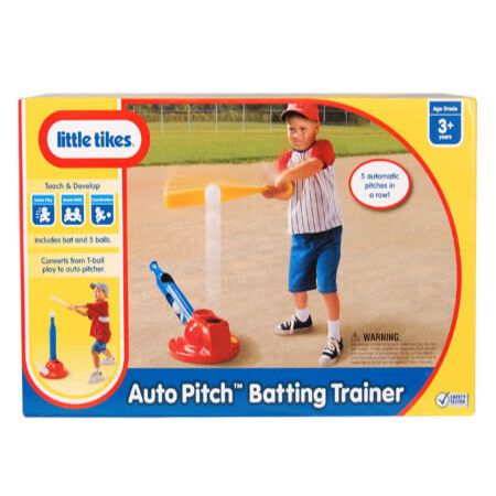 Little tikes auto store pitch batting trainer