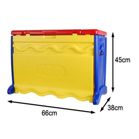 crayola draw and store toy box