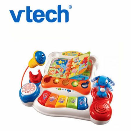 vtech piano and microphone