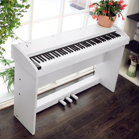 MELODIC 100 Rhythm 88 Standard Digital Piano- White ...