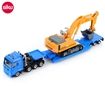 Siku Super Heavy Haulage Transporter with Flat-Bed Trailer 1:87 Scale Model