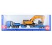 Siku Super Heavy Haulage Transporter with Flat-Bed Trailer 1:87 Scale Model