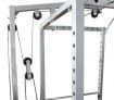 Home Power Rack Cage & Punching Bag Combo