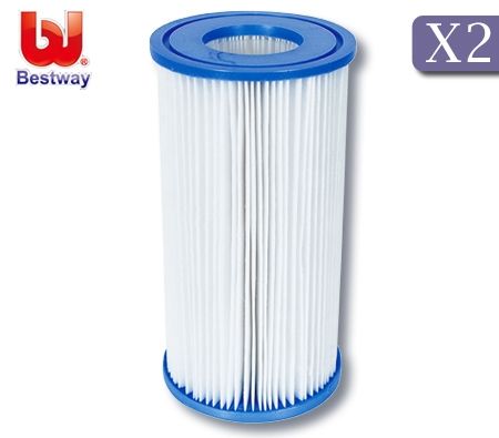 Bestway 1500Gal Pump Filter Cartridges (III) x2
