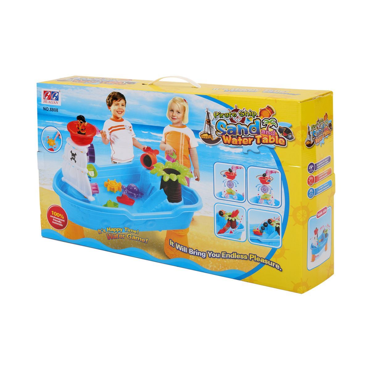 pirate ship water table