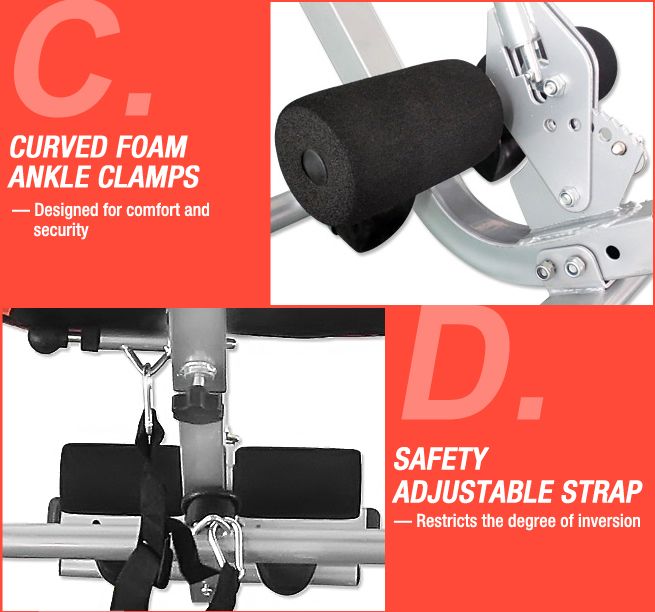 Genki Folding Gravity Inversion Table | Crazy Sales