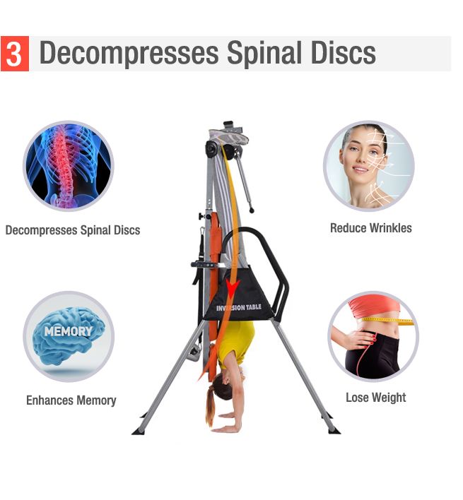 Genki Folding Gravity Inversion Table | Crazy Sales