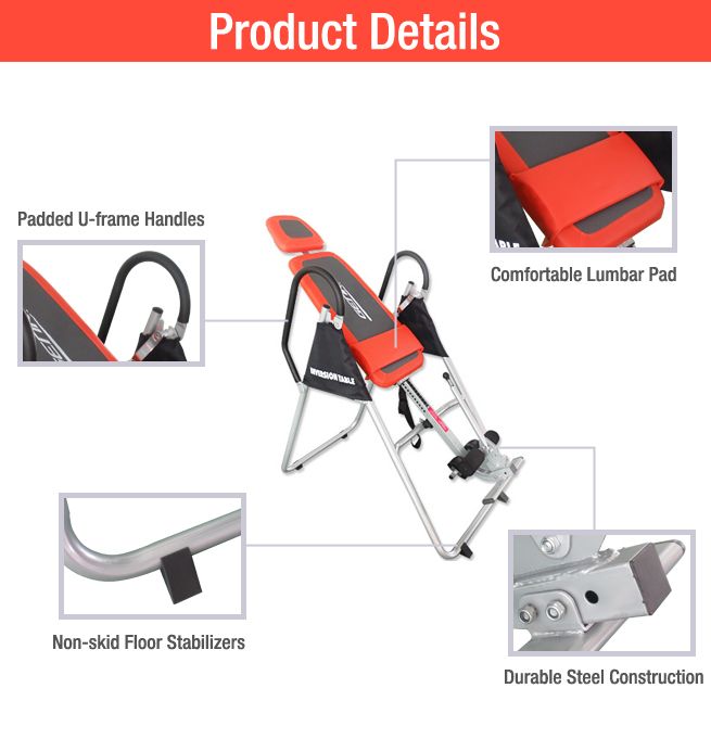 Genki Folding Gravity Inversion Table | Crazy Sales