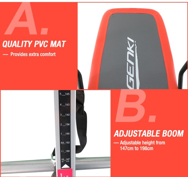 Genki Folding Gravity Inversion Table | Crazy Sales