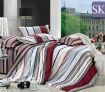 Cotton Quilt Cover Set 420TC - Super King Bed - Garnet