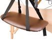 Portable Massage Table 3 Fold - Coffee