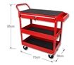 Rubber Top Tool Cart with Drawer