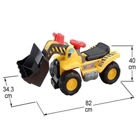 Fisher price big action dig hot sale and ride