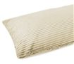 Full Body Support Pillow with Corduroy Cover - Cream