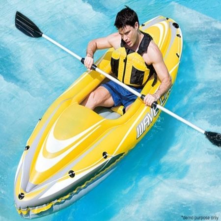 Bestway 280cm Single Inflatable Wave Line Kayak