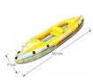 Bestway 357cm Double Inflatable Wave Line Kayak