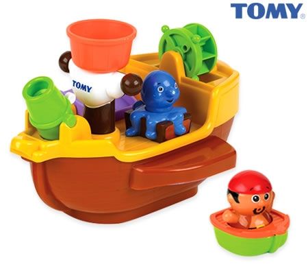 Tomy Aqua Fun Pirate Ship Bath Toy