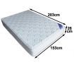 Queen Size Latex Mattress & Waterproof Mattress Protector Combo