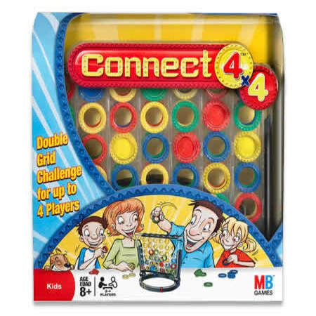 1 BLUE Connect 4 x 4 Double Grid Challenge Game 4x4 REPLACEMENT PIECE Only 