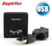EagleTec 4-Port USB Hub with Retractable USB 2.0 Cable