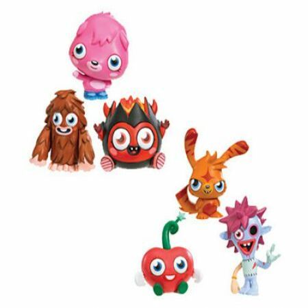 Moshi Monsters Mini Figurines - Zommer, Katsuma and Luvli | Crazy Sales