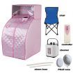 Portable Steam Sauna Tent w/  Cover Head