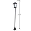 Deluxe Outdoor Solar-Powered Garden Lamp 