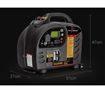 Genpower Petrol Portable Inverter Generator 4.4kVA 4KW - Black