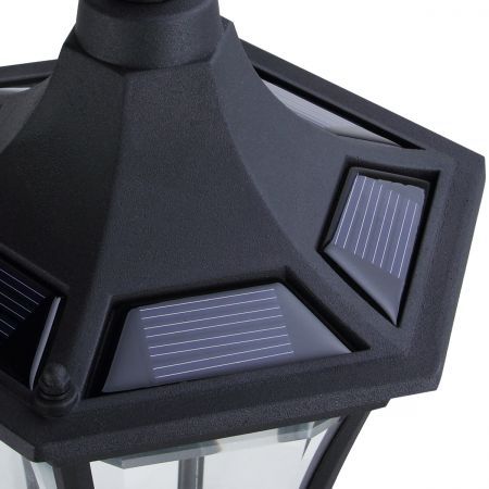 Set of 2 Deluxe Outdoor Solar-Powered Garden Lamp | Crazy Sales