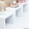 Set of 3 High-Gloss Nest Tables