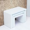 Set of 3 High-Gloss Nest Tables