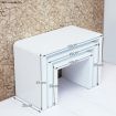 Set of 3 High-Gloss Nest Tables