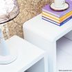Set of 3 High-Gloss Nest Tables
