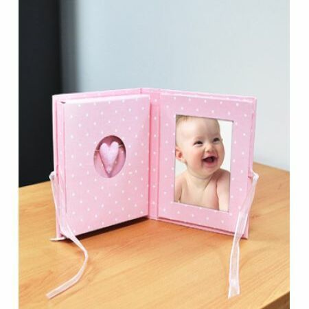 Baby Blessings Photo Frame & Album Set - Baby Girl