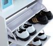 High Gloss Two Drawer Shoe Cabinet