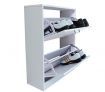 High Gloss Two Drawer Shoe Cabinet
