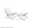 Barcelona Chair Mies van der Rohe Replica Premium Version - White